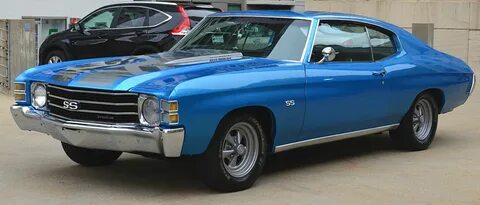 1972 Chevrolet Chevelle SS Clone 454 V8 Blue Stripes Auto Pr