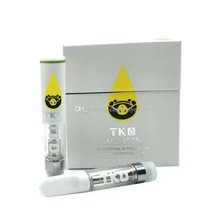 New TKO Extracts Vape Cartridges 1ml Empty Thick Oil 510 Thr