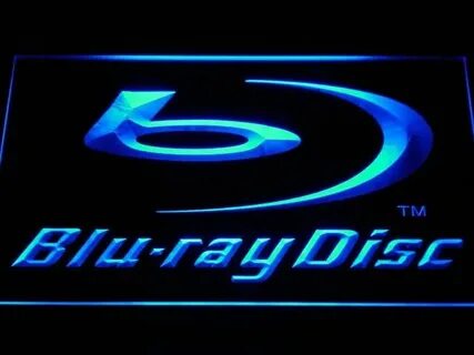 Blu-ray Disc Logo Display LED Sign Led neon signs, Neon sign
