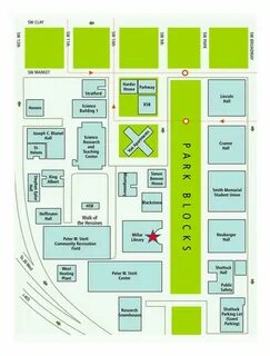 Portland State Campus Map - Map Pasco County