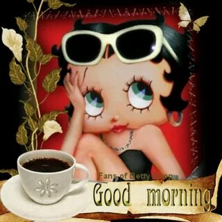 Good Morning, to you too... Betty boop, Betty boop cartoon, 