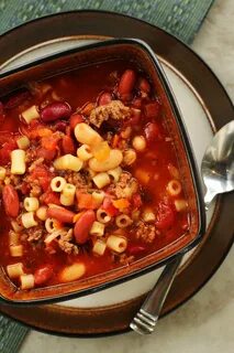 Olive Garden's Pasta E Fagioli Soup. This soup is hearty and