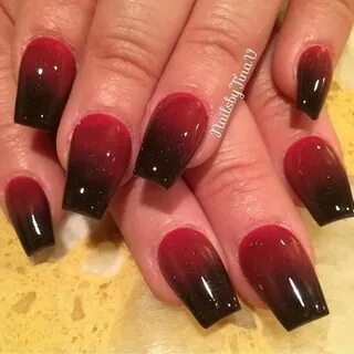 29+ Red and Black Nail Art Designs, Ideas Design Trends Red 