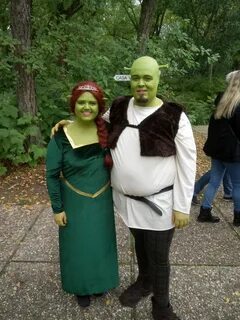 Pin by Sheryl on Halloween in 2019 Shrek costume, Couple hal