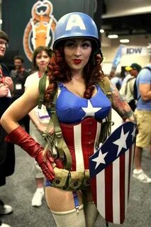 sexy captain america - Drunk Tiki