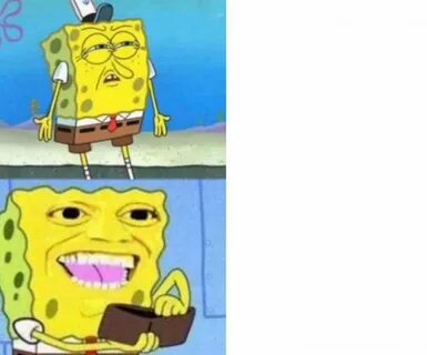 Spongebob's Wallet Template SpongeBob's Wallet Know Your Mem