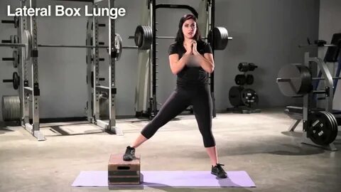 Lateral Box Lunge - YouTube