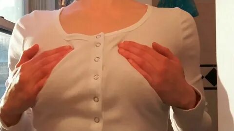 Reduce boob gap on button up shirt no sew