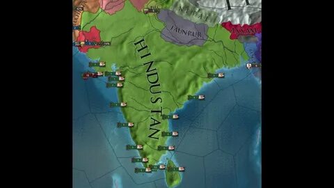 Let's Play Europa Universalis 4 - India! Vijayanagar - Part 