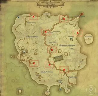 FFXIV Endwalker treasure map locations guide - Polygon