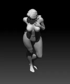 STL file Fitgirl Sexy Posing・3D printable model to download・