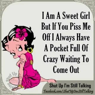 Betty Boop funny quote. Betty boop quotes, Betty boop, Betty