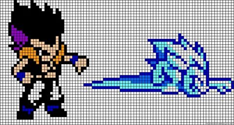 Pixel Art Dragon Ball Z Facile / Épinglé par corentin sur Dr
