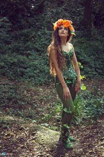 Ivy costume corset/ Mother nature for cosplay by LyndseyBout