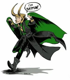 art by Heidi Black who loves Loki more than anyone I know. L