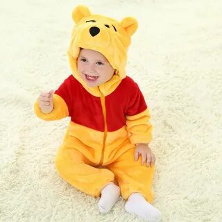 Baby Winnie the Pooh Kigurumi Onesie Pajama