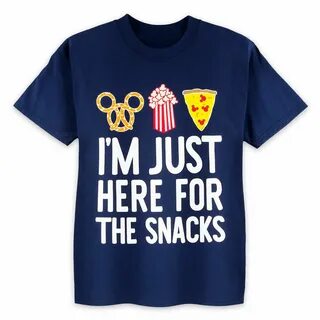 Disney Parks ''Here For The Snacks'' T-Shirt for Kids shopDi