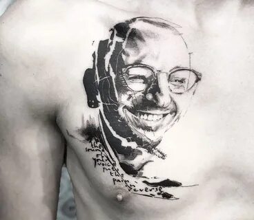 Chester Bennington tattoo by Thomas Acid Photo 27084