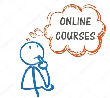 Stickman Thinking Online Courses Stock Vector Image by © lim