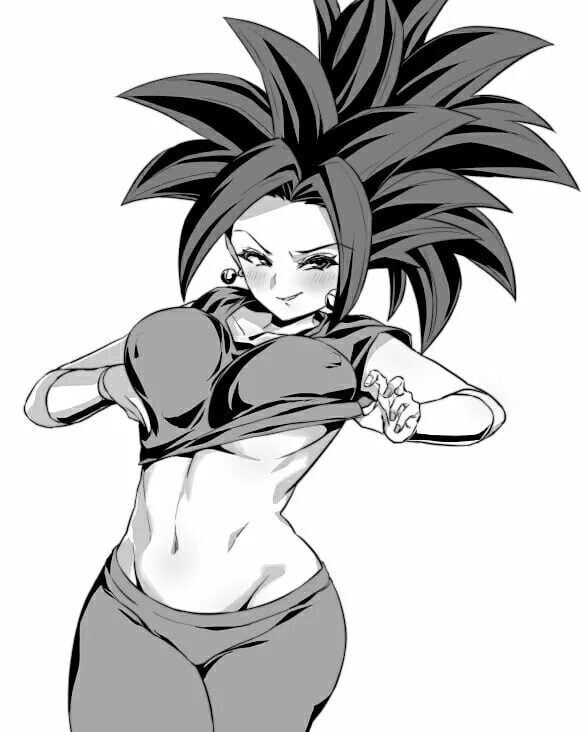 Art by 🎨: ROM_taku.*****#kefla #kale #caulifla #android18 #videl #dragonba...