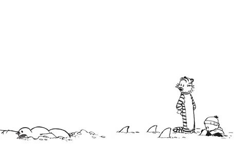 Calvin And Hobbes Wallpapers Snow Desktop Background