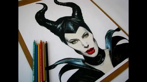 Drawing Maleficent - YouTube