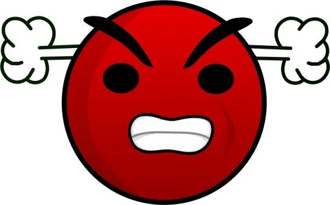 Mouth Svg Mad Image Free Stock - Red Mad Emoji Clipart - Ful