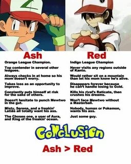 Ash vs Red. Round 2 Pokemon Ash pokemon, Pokemon, Pokemon co
