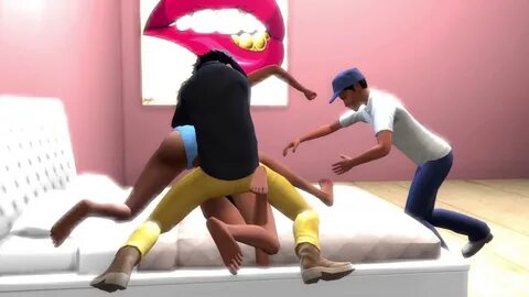 SIMS 4 (PATREON EXCLUSIVE) BedFight Animation + Breast Physi
