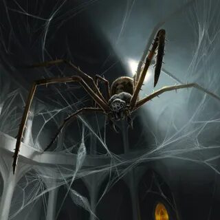 Chalandria Spider art, Bestiary, Fantasy monster