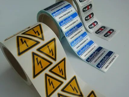 Stickers - Vinyl stickers, losse stickers of op rol Interpla