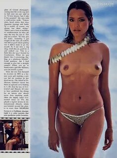 Красотка Барбара Каррера обнажилась в журнале Playboy, Март 
