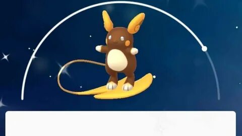Shiny Alolan Raichu toegevoegd aan Pokémon GO - NWTV