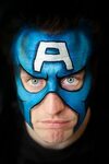 Found on Bing from www.pinterest.ca Superhero face painting,