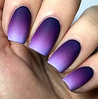 Gradient on nails with gel polish: 55 ideas for fashionable 