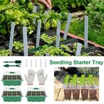 Seed Starter Trays Seedling Tray (12 Cells Per Tray) Humidit