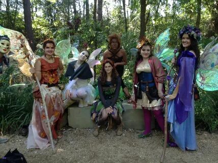 The Westwood Fairies with some of the TRF fairies 2013 Fairy