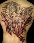 Татуировки ангелов и демонов (76 фото)