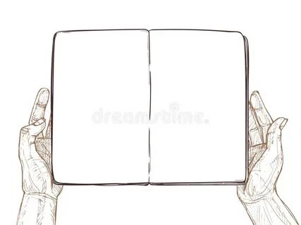 Hold an empty plate stock illustration. Illustration of clea