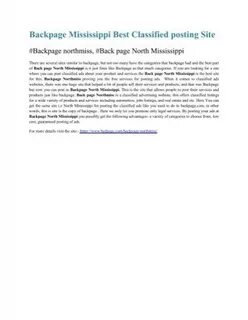 Backpage-Mississippi PDF