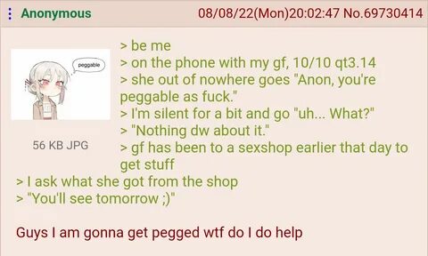 Anon is getting pegged. /r/Greentext Greentext Stories Know 