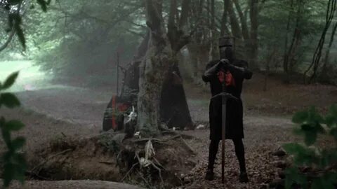 Монти пайтон и священный грааль черный рыцарь