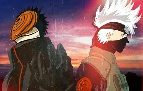 Wallpaper naruto, obito Uchiha, Hatake Kakashi images for de