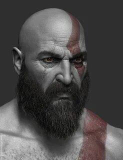 ArtStation - Kratos - God Of War, Sergey Solop Kratos god of