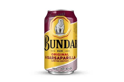 Bundaberg Rum Sarsaparilla New Limited-Edition Release Man o