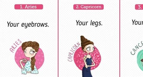 Most Stunning Body Features Based On Your Zodiac Sign Relati