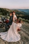 How to Style an After-Wedding Shoot Around a Motorcycle Moto