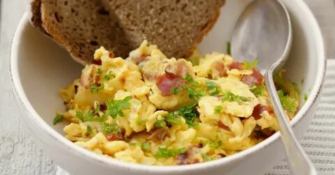 Scrambled Eggs with Ham recipe Eat Smarter USA