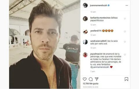 Juan Manuel Mendoza, el actor con el que relacionan amorosam