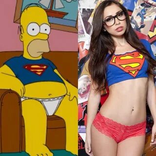 Sexy Girl In Homer Outfit #She Likes Fashion